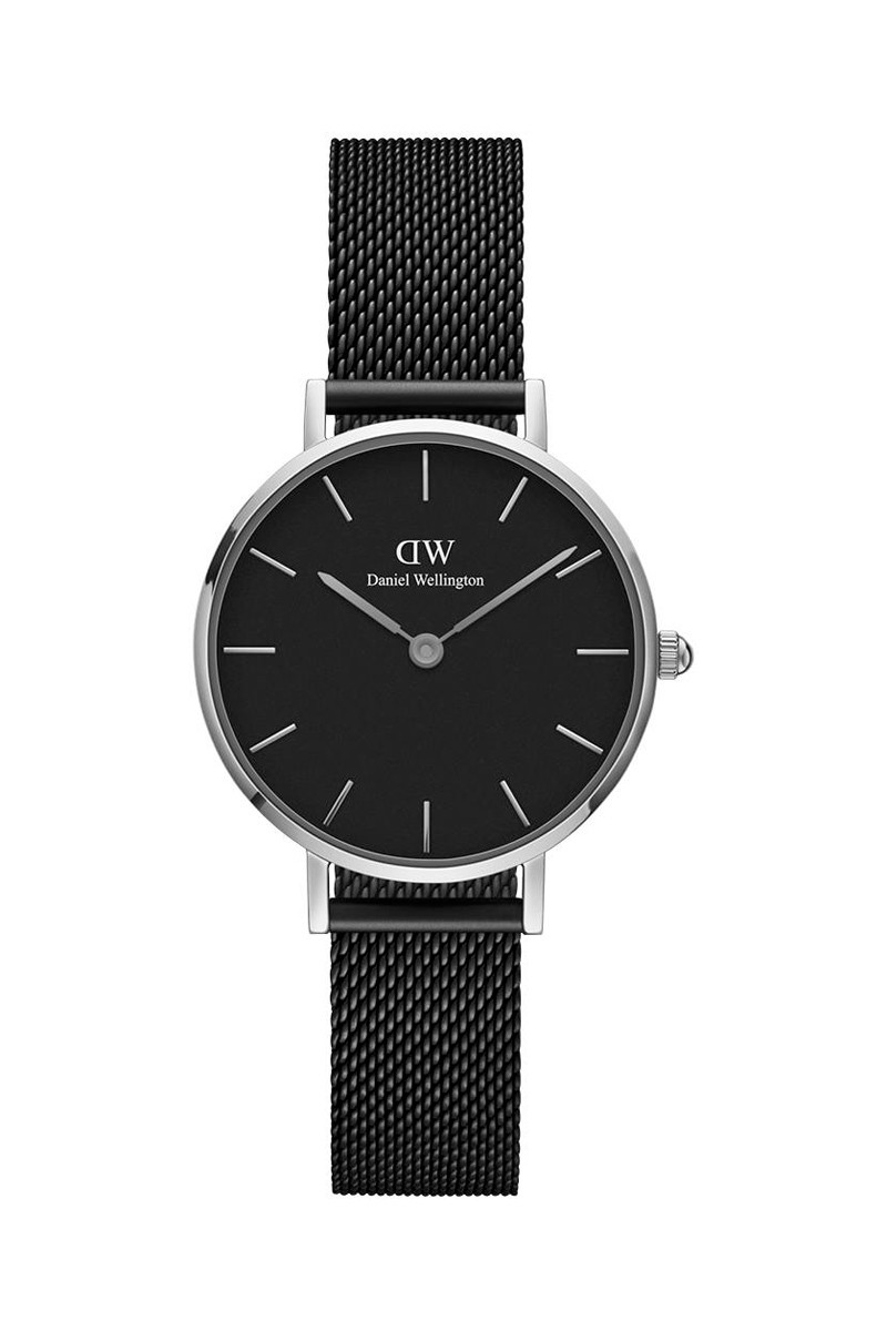 Montre à quartz en acier Petite Ashfield - 28 mm - Noir et argenté - 02 - 33646181