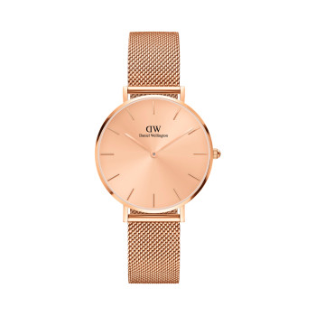 Montre en acier Unitone - 32 mm - Doré rose - 02 - 33646187