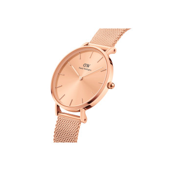 Montre en acier Unitone - 32 mm - Doré rose - 02 - 33646187