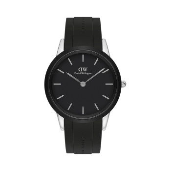 Montre à quartz en silicone Iconic Motion- 44 mm - Noir - 02 - 33646202