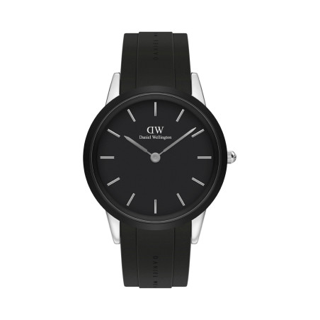 Montre à quartz en silicone Iconic Motion- 44 mm - Noir - 02 - 33646202