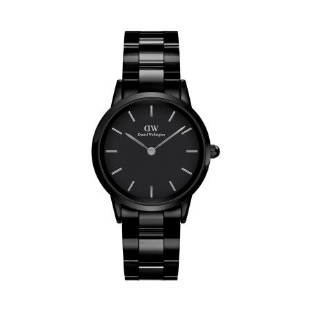 Montre à quartz en acier Iconic Link Ceramic - 28 mm - noir - 02 - 33646217