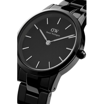 Montre à quartz en acier Iconic Link Ceramic - 28 mm - noir - 02 - 33646217