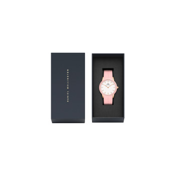 Montre à quartz en silicone Iconic Motion - 40 mm - Rose et doré rose - 02 - 33646234