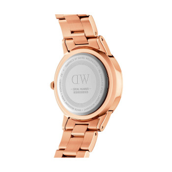 Montre en acier Iconic Link - 36 mm - Doré rose et blanc - 02 - 33646252