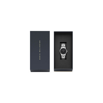 Montre en acier Iconic Link - 28 mm - Argenté et noir - 02 - 33646261