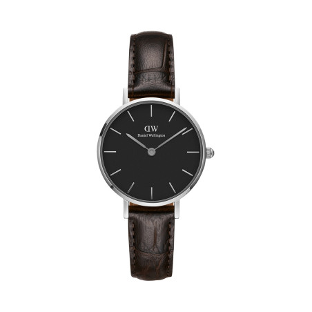 Montre à quartz en cuir York - 28 mm - Noir - 02 - 33646309