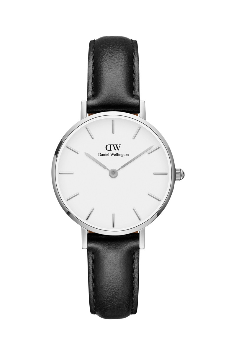 Montre à quartz en cuir Petite Sheffield -  28 mm - Noir - 02 - 33646314