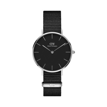 Montre en tissu nato Cornwall - 32 mm - Noir et argenté - 02 - 33646342