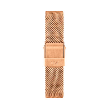 Montre en acier Melrose - 28 mm - Doré rose et rose - 02 - 33646343