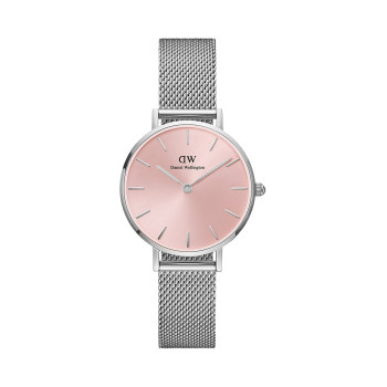 Montre à quartz en acier Petite Sterling - Argenté et rose - 02 - 33646365