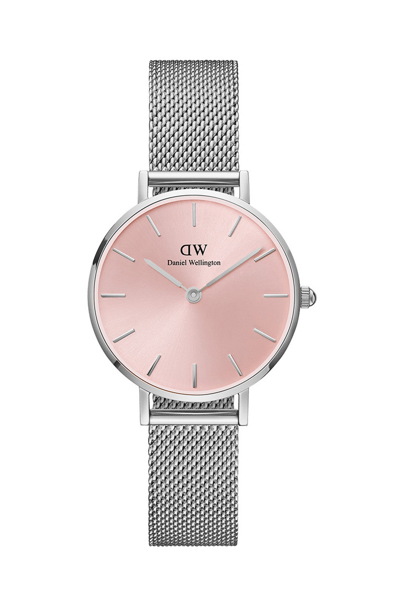 Montre à quartz en acier Petite Sterling - Argenté et rose - 02 - 33646365