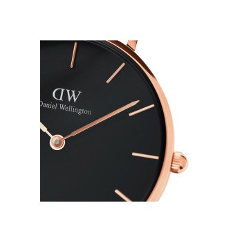 Montre à quartz en cuir Petite Bristol - Marron et doré rose - 02 - 33646431