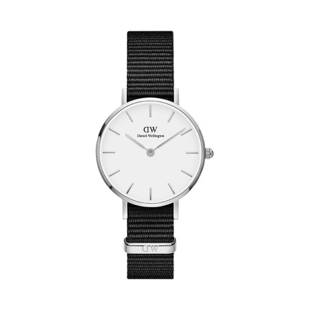 Montre à quartz en polyester Petite Cornwal - Noir et argenté - 02 - 33646446