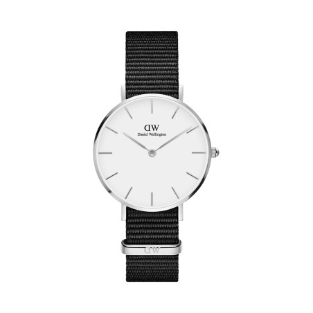 Montre à quartz en polyester Petite Cornwall - Noir et argenté - 02 - 33646448