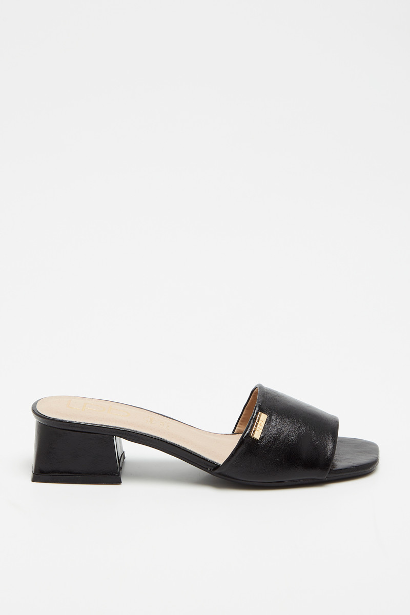 Mules à talons Frieda - Noir - 02 - 33593194