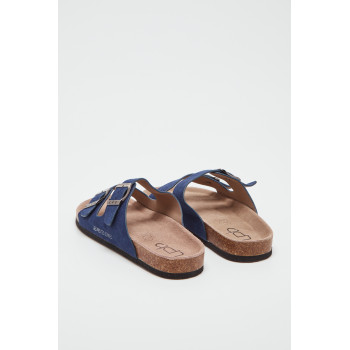 Mules Figen - Bleu marine - 02 - 33593206