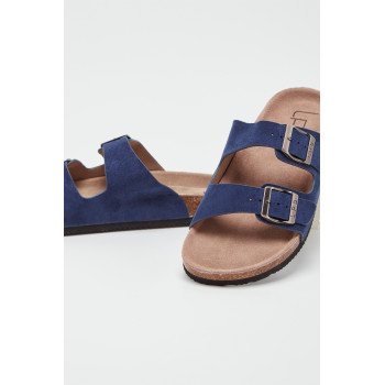 Mules Figen - Bleu marine - 02 - 33593206