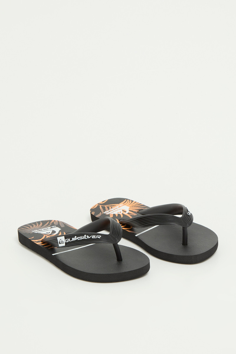 Tongs - Noir et orange - Quiksilver - 02 - 33520586