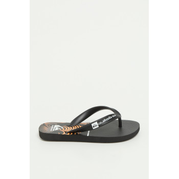 Tongs - Noir et orange - Quiksilver - 02 - 33520586