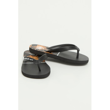 Tongs - Noir et orange - Quiksilver - 02 - 33520586