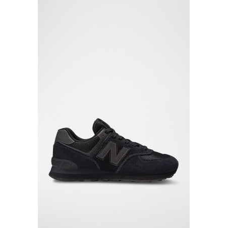 Sneakers en nubuck ML574 - Noir - 02 - 33593304