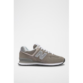 Sneakers en nubuck ML574 - Gris - 02 - 33593305