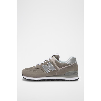 Sneakers en nubuck ML574 - Gris - 02 - 33593305