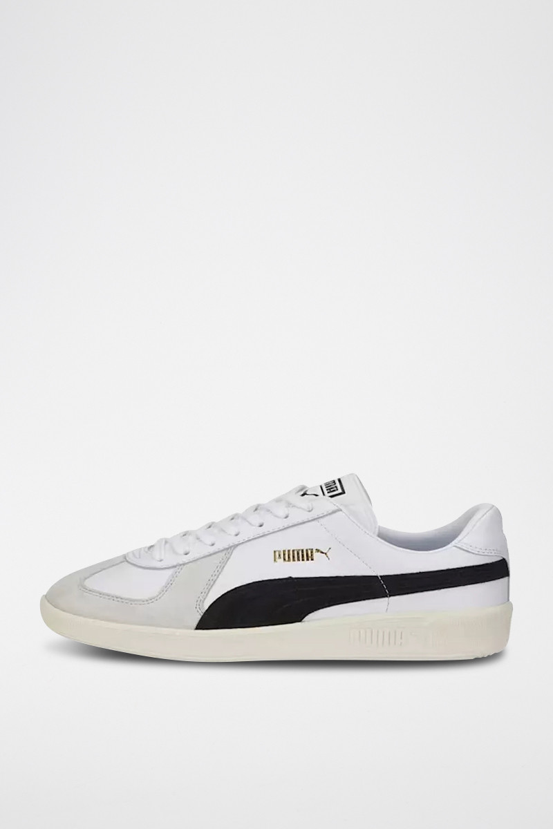 Sneakers en nubuck Puma Army Trainer - Blanc - 02 - 33593756