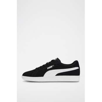 Sneakers en nubuck Smash 3 Sd - Noir et blanc - 02 - 33593759