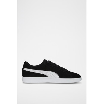 Sneakers en nubuck Smash 3 Sd - Noir et blanc - 02 - 33593759