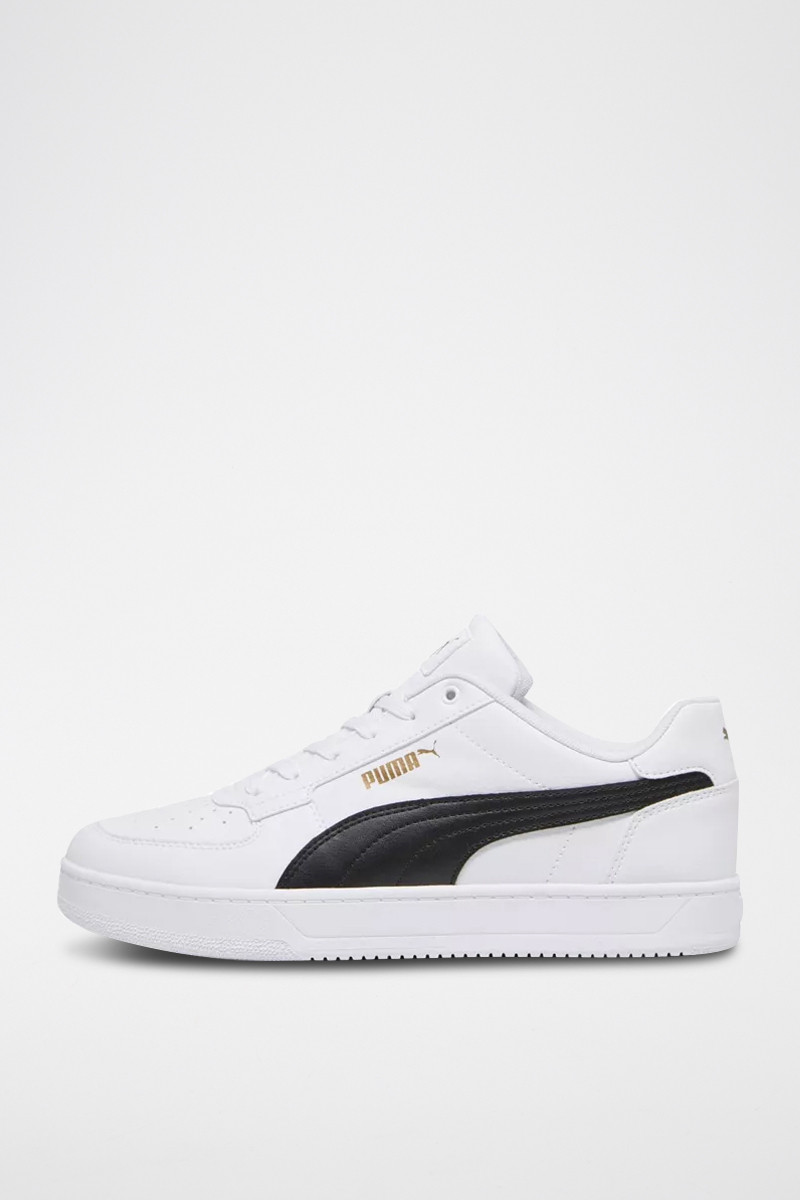 Sneakers en cuir Caven 2 - Blanc et noir - 02 - 33593761