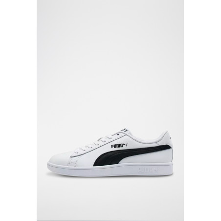 Sneakers en cuir Puma Smash V2 - Blanc et noir - 02 - 33593772