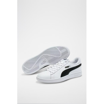 Sneakers en cuir Puma Smash V2 - Blanc et noir - 02 - 33593772