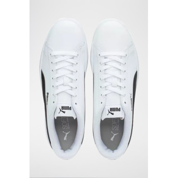 Sneakers en cuir Puma Smash V2 - Blanc et noir - 02 - 33593772