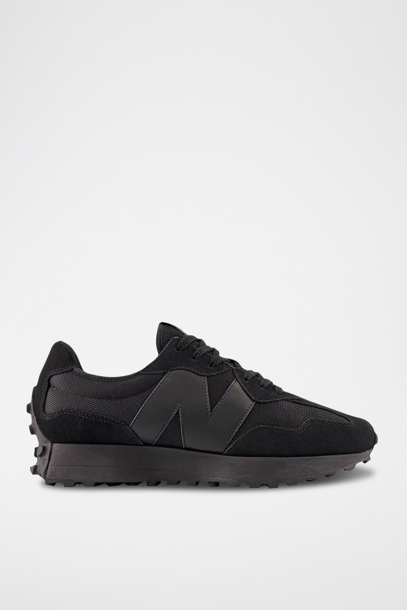 Sneakers en nubuck MS327 - Noir - 02 - 33593955