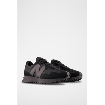 Sneakers en nubuck MS327 - Noir - 02 - 33593955