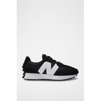 Sneakers en nubuck MS327 - Noir et blanc - 02 - 33593959