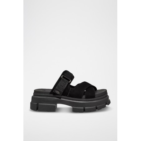 Mules plateformes Ashton Slide - Noir - 02 - 33593479