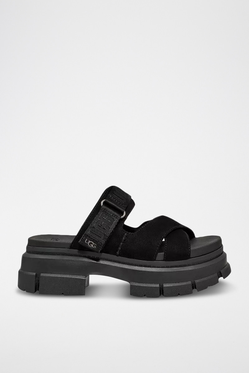 Mules plateformes Ashton Slide - Noir - 02 - 33593479