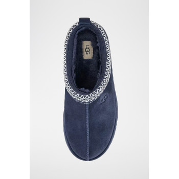 Mules plateformes en nubuck Tazz - Bleu marine - 02 - 33593483