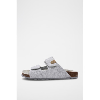 Mules - Gris clair chiné - 02 - 33727499