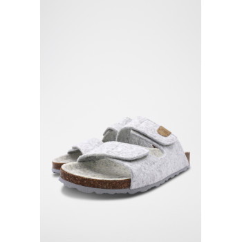 Mules - Gris clair chiné - 02 - 33727499