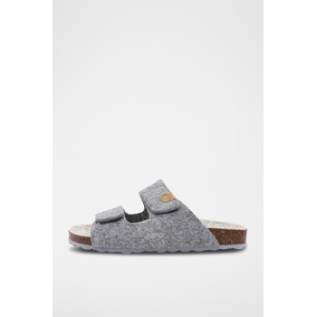 Mules - Gris chiné - 02 - 33727501