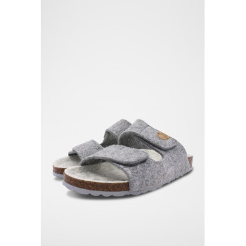 Mules - Gris chiné - 02 - 33727501