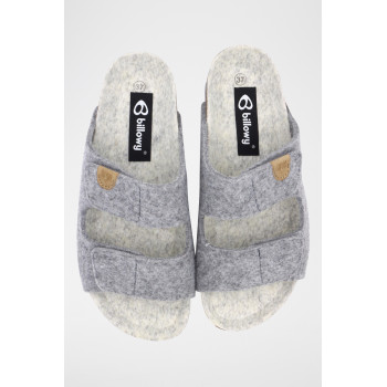 Mules - Gris chiné - 02 - 33727501