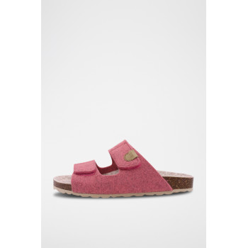 Mules - Fuchsia chiné - 02 - 33727502