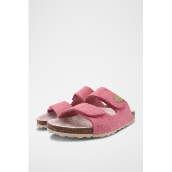 Mules - Fuchsia chiné - 02 - 33727502