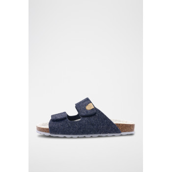 Mules - Bleu marine chiné - 02 - 33727503