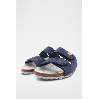 Mules - Bleu marine chiné - 02 - 33727503